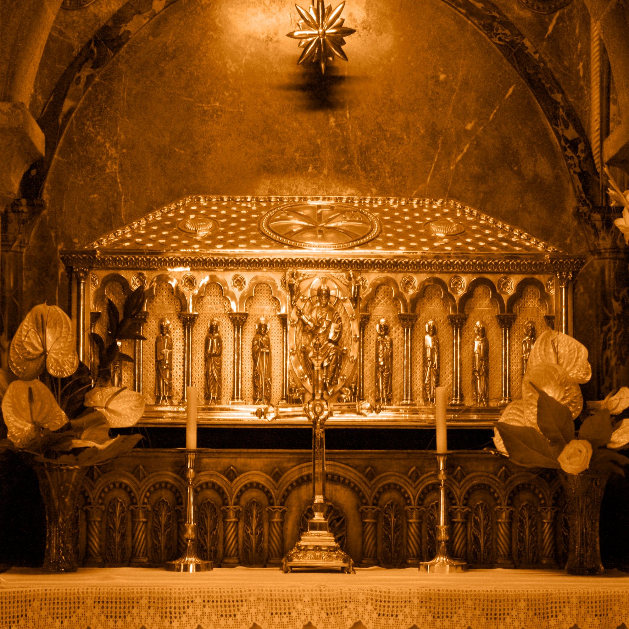 People praying together